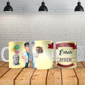 Angel Of Life Felsefe Öğretmeni Kişiye Özel Baskılı Yeni Tasarım Sihirli Kupa Bardak