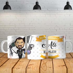 Angel Of Life Fotoğrafçı Erkek Kişiye Özel Baskılı Yeni Tasarım Kupa Bardak