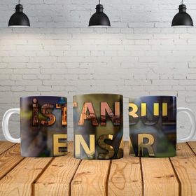 Angel Of Life İstanbul Kişiye Özel Baskılı Yeni Tasarım Sihirli Kupa Bardak