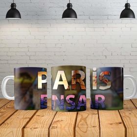 Angel Of Life Paris Kişiye Özel Baskılı Yeni Tasarım Sihirli Kupa Bardak