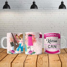 Angel Of Life Tasarımcı Kişiye Özel Baskılı Yeni Tasarım Sihirli Kupa Bardak