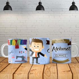 Angel Of Life Tekstik Mühendisi Kişiye Özel Baskılı Yeni Tasarım Kupa Bardak