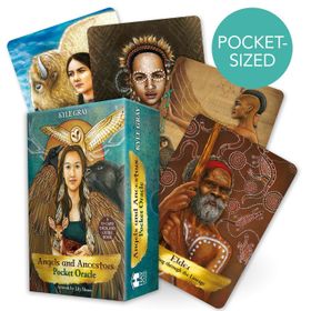 Angels and Ancestors Oracle Cards: A 55-Card Deck and Guidebook