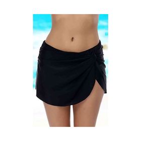 Angelsin T3293 Siyah Etekli Bikini Alt