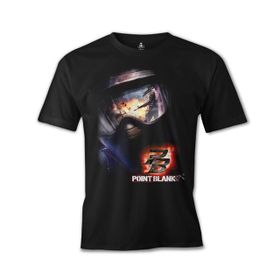 Angemiel 3013005 Point Blank Siyah Erkek T-shirt