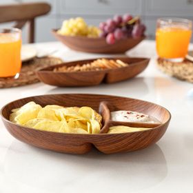 Angers Üç Bölmeli Oval Çerezlik