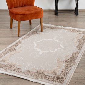 Angora Aqua C034B 80x150 cm Krem Bej Halı
