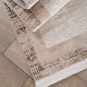 Angora Aqua C109B 200x290 cm Krem Bej Halı