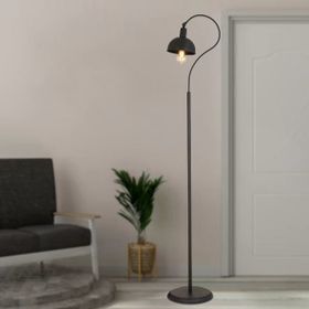 Angora Siyah Dekoratif Tasarım Retro Modern Metal Lambader