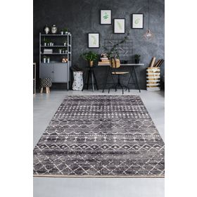 Angorahome 4035 Vega Dekoratif Yeni Nesil 80x300 cm Salon Halı