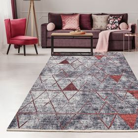 Angorahome 4038 Vega Dekoratif Yeni Nesil 80x300 cm Salon Halı