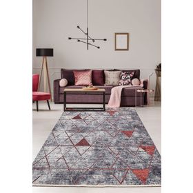 Angorahome 4038 Vega Dekoratif Yeni Nesil 80x300 cm Salon Halı