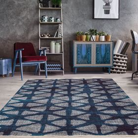 Angorahome 4040 Vega Dekoratif Yeni Nesil 80x300 cm Salon Halı
