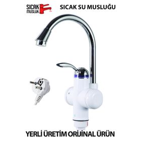 Anı ASG1B Sıcak Musluk Elektrikli Su Isıtıcı Termal Şofben Musluk