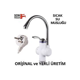 Anı ASG1B Sıcak Musluk Elektrikli Su Isıtıcı Termal Şofben Musluk
