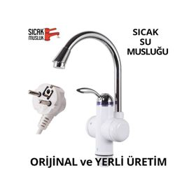 Anı ASG1B Sıcak Musluk Elektrikli Su Isıtıcı Termal Şofben Musluk