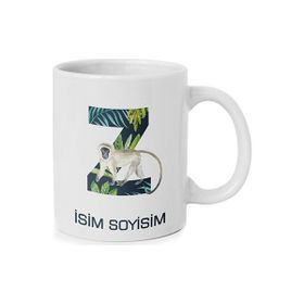 Anı Diyarı Kişiye Özel Z Harfli Isim Yazılı Kupa Bardak