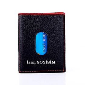 Anı Yüzük Kırmızı Kartlık Cüzdan