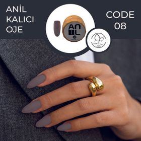 Anil Professional Cosmetics Paint Jel 08 10 ml Ahşap Kutu Kalıcı Oje