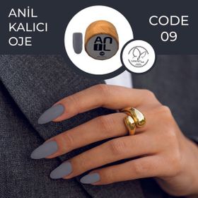 Anil Professional Cosmetics Paint Jel 09 10 ml Ahşap Kutu Kalıcı Oje