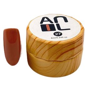 Anil Professional Cosmetics Paint Jel 27 10 ml Ahşap Kutu Kalıcı Oje