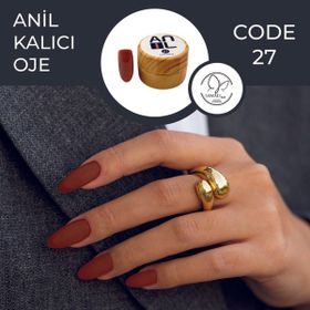 Anil Professional Cosmetics Paint Jel 27 10 ml Ahşap Kutu Kalıcı Oje