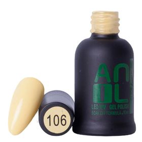Anil Professional Cosmetics Sarı 106 10 ml Kalıcı Oje