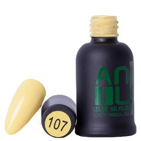 Anil Professional Cosmetics Sarı 107 10 ml Kalıcı Oje