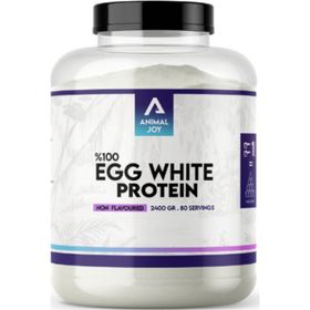 Animal Joy Egg White Powder 2400 gr 80 Servis Protein Tozu