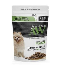Animal World Dana Etli Hassas Sindirim 80 gr Köpek Konservesi