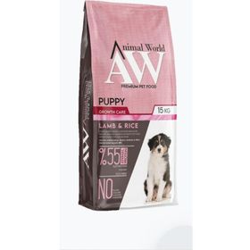 Animal World Kuzu Etli Büyük Irk 15 kg Yetişkin Kuru Köpek Maması