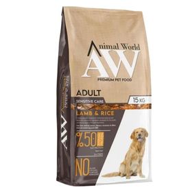 Animal World Kuzu Etli Yetişkin 15 kg Köpek Maması