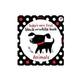 Animals Baby S Very First Black And White Books-Usborne Publishing