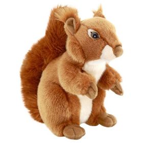 Animals Of The World 20873 Oturan Sincap 26 cm Peluş Oyuncak