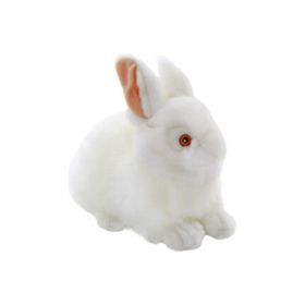 Animals Of The World Beyaz Tavşan 28 cm Peluş Oyuncak
