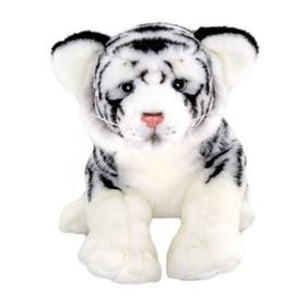 Animals Of The World Floppy Beyaz Kaplan 30 cm Peluş Oyuncak
