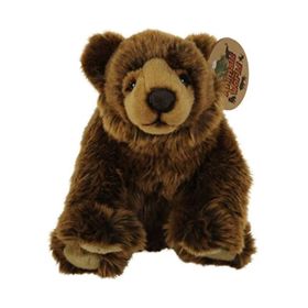 Animals Of The World Kahverengi 33 cm Boz Ayı