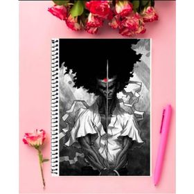 Anime And Your World Afro Samurai A4 21x29 cm Çizgili Spiral Defter