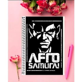 Anime And Your World Afro Samurai A4 21x29 cm Çizgili Spiral Defter