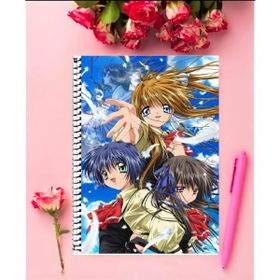 Anime And Your World Air Kunisaki Yukito A4 21x29 cm Kareli Spiral Defter