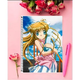 Anime And Your World Air Kunisaki Yukito A4 21x29 cm Kareli Spiral Defter