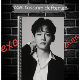 Anime And Your World Exo Chen Özel Tasarım Defter