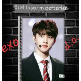 Anime And Your World Exo D.o Özel Tasarım Defter