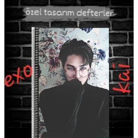 Anime And Your World Exo Kai Özel Tasarım Defter