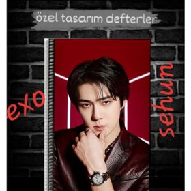 Anime And Your World Exo Sehun Özel Tasarım Defter