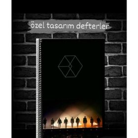 Anime And Your World Exo Temalı Özel Tasarım Defter