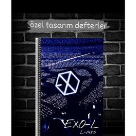 Anime And Your World Exo Temalı Özel Tasarım Defter