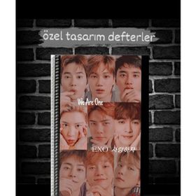 Anime And Your World Exo Temalı Özel Tasarım Defter