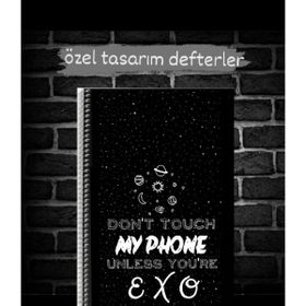 Anime And Your World Exo Temalı Özel Tasarım Defter