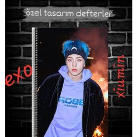 Anime And Your World Exo Xiumim Özel Tasarım Defter